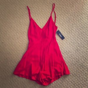 Lulus Romper with tie back